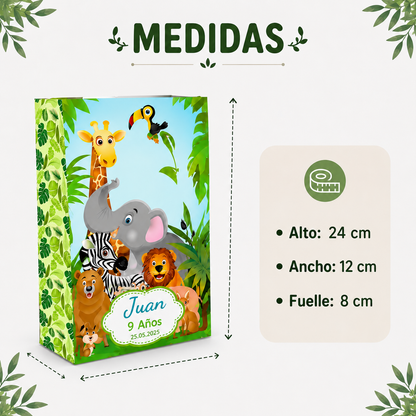 Bolsas Personalizadas para Cumpleaños Infantiles Varias Temáticas